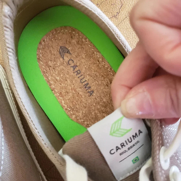 *CARIUMA, Canvas sneakers, Size 9.5, Tan sand - Picture 10 of 13